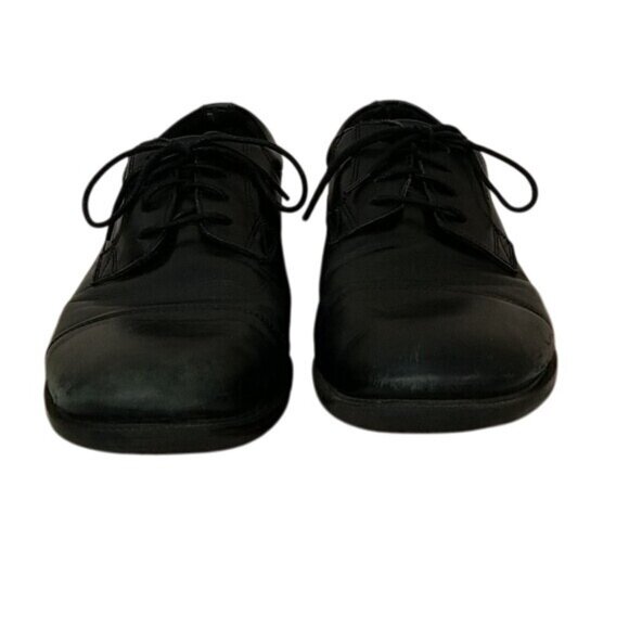 Rockport Mens Black Cap Toe Oxford Dress Shoes Size 12 - Picture 5 of 6